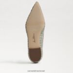 נשים הַנעָלָה Sam Edelman וונדה מחודדת בוהן שטוחה מרווה מאובקת 4XL22X479 - Image 6