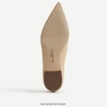 נשים הַנעָלָה Sam Edelman וונדה מחודדת בוהן שטוחה עץ אשור מולבן 4XL22X480 - Image 6