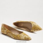 נשים הַנעָלָה Sam Edelman וונדה מחודדת בוהן שטוחה כּוּרכּוּם 4XL22X476 - Image 7