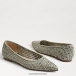 נשים הַנעָלָה Sam Edelman וונדה מחודדת בוהן שטוחה מרווה מאובקת 4XL22X479 - Image 7