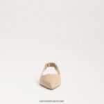נשים הַנעָלָה Sam Edelman ויטני slingback בוהן מחודדת שטוחה מקדמיה 4XL22X738 - Image 3