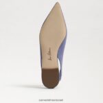 נשים הַנעָלָה Sam Edelman ויטני slingback בוהן מחודדת שטוחה סגול מאובק 4XL22X740 - Image 6