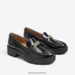 נשים הַנעָלָה Sam Edelman טיגן זיז סולייה פטנט שחור 4XL22X395
