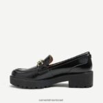 נשים הַנעָלָה Sam Edelman טיגן זיז סולייה פטנט שחור 4XL22X395 - Image 4