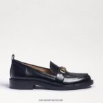 נשים הַנעָלָה Sam Edelman כריסטי לופר עור קופסה שחורה 4XL22X215 - Image 2