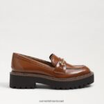 נשים הַנעָלָה Sam Edelman לופר סוליה של laurs lug מוקה כהה 4XL22X429 - Image 2
