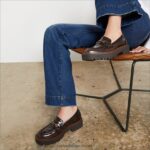 נשים הַנעָלָה Sam Edelman לופר סוליה של laurs lug עַרמוֹן 4XL22X426 - Image 8