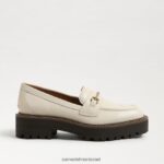 נשים הַנעָלָה Sam Edelman לופר סוליה של laurs lug שנהב מודרני 4XL22X427 - Image 2