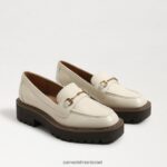 נשים הַנעָלָה Sam Edelman לופר סוליה של laurs lug שנהב מודרני 4XL22X427