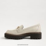 נשים הַנעָלָה Sam Edelman לופר סוליה של laurs lug שנהב מודרני 4XL22X427 - Image 4