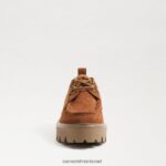 נשים הַנעָלָה Sam Edelman לופר סוליית monna שרוכים גבול חום 4XL22X720 - Image 3