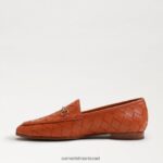 נשים הַנעָלָה Sam Edelman לוריין ארוג ביט כתום קניון 4XL22X515 - Image 4