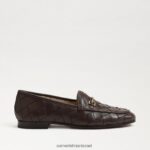 נשים הַנעָלָה Sam Edelman לוריין ארוג ביט שוקולד מריר 4XL22X516 - Image 2