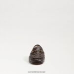 נשים הַנעָלָה Sam Edelman לוריין ארוג ביט שוקולד מריר 4XL22X516 - Image 3