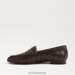 נשים הַנעָלָה Sam Edelman לוריין ארוג ביט שוקולד מריר 4XL22X516 - Image 4