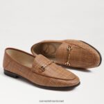 נשים הַנעָלָה Sam Edelman לוריין ביט לופר cuoio 4XL22X40 - Image 7
