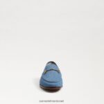 נשים הַנעָלָה Sam Edelman לוריין ביט לופר אינדיגו מכובס 4XL22X38 - Image 3