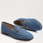 נשים הַנעָלָה Sam Edelman לוריין ביט לופר אינדיגו מכובס 4XL22X38 - Image 7