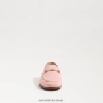 נשים הַנעָלָה Sam Edelman לוריין ביט לופר אפרסק אלמוגים 4XL22X39 - Image 3