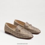נשים הַנעָלָה Sam Edelman לוריין ביט לופר בז' מולטי 4XL22X54