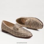 נשים הַנעָלָה Sam Edelman לוריין ביט לופר בז' מולטי 4XL22X54 - Image 7