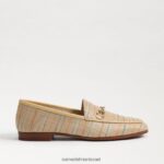 נשים הַנעָלָה Sam Edelman לוריין ביט לופר מולטי רפיה טבעית 4XL22X41 - Image 2