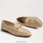 נשים הַנעָלָה Sam Edelman לוריין ביט לופר מולטי רפיה טבעית 4XL22X41 - Image 7