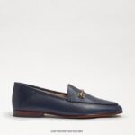 נשים הַנעָלָה Sam Edelman לוריין ביט לופר עור הצי הבלטי 4XL22X46 - Image 2