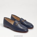 נשים הַנעָלָה Sam Edelman לוריין ביט לופר עור הצי הבלטי 4XL22X46