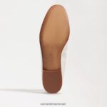 נשים הַנעָלָה Sam Edelman לוריין ביט לופר עור לבן 4XL22X43 - Image 6