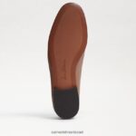 נשים הַנעָלָה Sam Edelman לוריין ביט לופר עור עץ ארז 4XL22X48 - Image 6