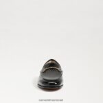 נשים הַנעָלָה Sam Edelman לוריין ביט לופר פטנט שחור 4XL22X56 - Image 3