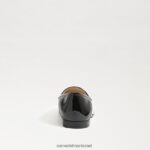 נשים הַנעָלָה Sam Edelman לוריין ביט לופר פטנט שחור 4XL22X56 - Image 5