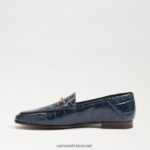 נשים הַנעָלָה Sam Edelman לוריין ביט לופר צי האוקיינוס ​​השקט 4XL22X34 - Image 4