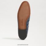 נשים הַנעָלָה Sam Edelman לוריין ביט לופר צי האוקיינוס ​​השקט 4XL22X34 - Image 6