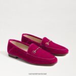 נשים הַנעָלָה Sam Edelman לוריין ביט לופר קטיפה פטל 4XL22X35