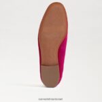 נשים הַנעָלָה Sam Edelman לוריין ביט לופר קטיפה פטל 4XL22X35 - Image 6