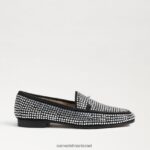 נשים הַנעָלָה Sam Edelman לוריין גליץ לוופר גליץ שחור 4XL22X718 - Image 2