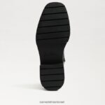 נשים הַנעָלָה Sam Edelman לידיה מעל מגף הברך פטנט שחור 4XL22X880 - Image 6