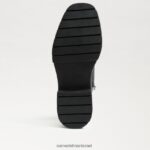 נשים הַנעָלָה Sam Edelman לידיה מעל מגף הברך עור שחור 4XL22X879 - Image 6