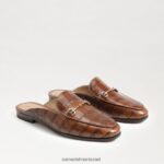 נשים הַנעָלָה Sam Edelman ליני נשך פרד חום כהה 4XL22X72