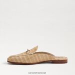 נשים הַנעָלָה Sam Edelman ליני נשך פרד טִבעִי 4XL22X76 - Image 4