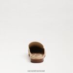 נשים הַנעָלָה Sam Edelman ליני נשך פרד טִבעִי 4XL22X76 - Image 5