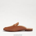 נשים הַנעָלָה Sam Edelman ליני נשך פרד עור אוכף 4XL22X78 - Image 4