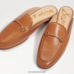 נשים הַנעָלָה Sam Edelman ליני נשך פרד עור אוכף 4XL22X78 - Image 7