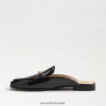 נשים הַנעָלָה Sam Edelman ליני נשך פרד פטנט שחור 4XL22X84 - Image 4