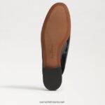 נשים הַנעָלָה Sam Edelman ליני נשך פרד פטנט שחור 4XL22X84 - Image 6