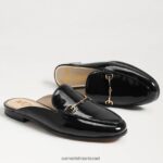 נשים הַנעָלָה Sam Edelman ליני נשך פרד פטנט שחור 4XL22X84 - Image 7