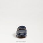 נשים הַנעָלָה Sam Edelman ליני נשך פרד צי מלכותי 4XL22X83 - Image 3