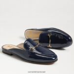 נשים הַנעָלָה Sam Edelman ליני נשך פרד צי מלכותי 4XL22X83 - Image 7